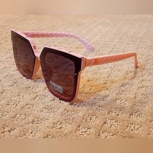 Baby pink Chanel sunglasses